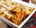 This Spaghetti Pizza Bake Is The Best Of Both Worlds Combined….