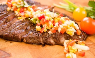This Tender & Delicious Argentinian Flank Steak Is ALMOST Too Pretty To Eat