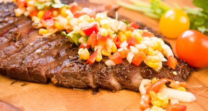 This Tender & Delicious Argentinian Flank Steak Is ALMOST Too Pretty To Eat