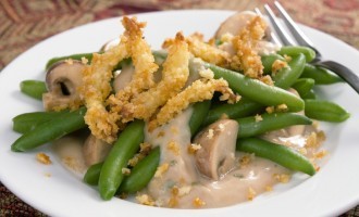 Green Bean Casserole Doesn’t Have To Be Made With Canned Soup Anymore…. We Gotta Killer Sauce!