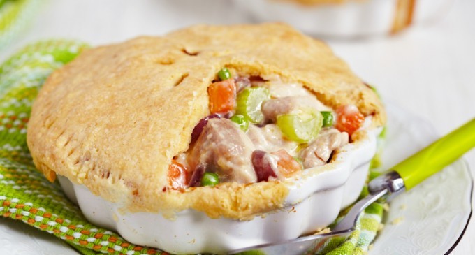 A Comforting Classic: Chicken Pot Pie With Vegetables