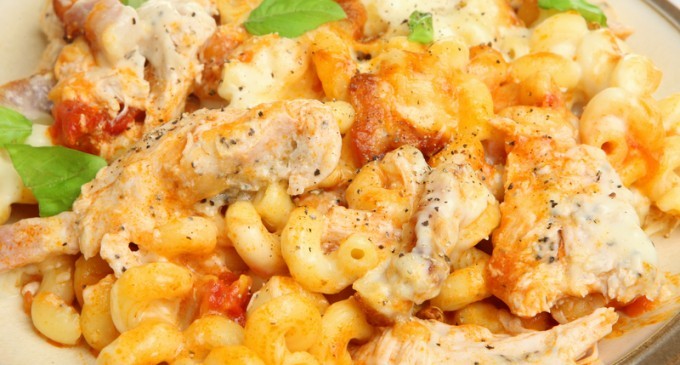 This Is Not Your Typical Chicken, Pasta & Cheese Recipe… We’ve Gotta Special Kicker To It!