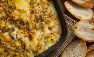 This Baked Fontina Fondue Is A Crowd Pleaser!