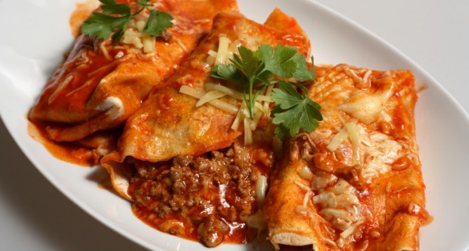 If You Like Cheesy Beef Enchiladas Then You’re Going To Drool When You See This!