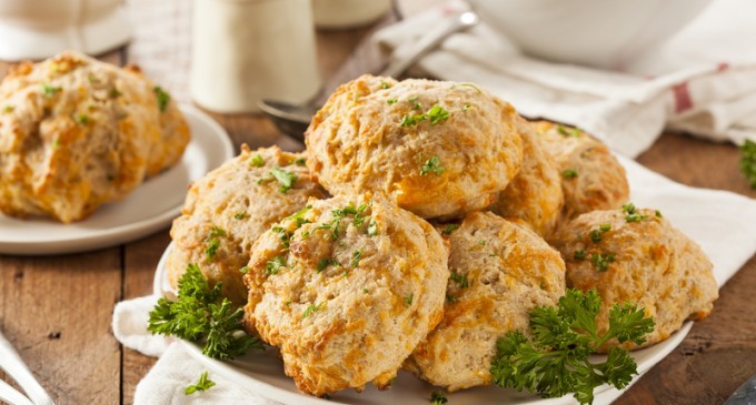 We Used This Unexpected Ingredient To Take These Cheesy Biscuits To The Next Level!