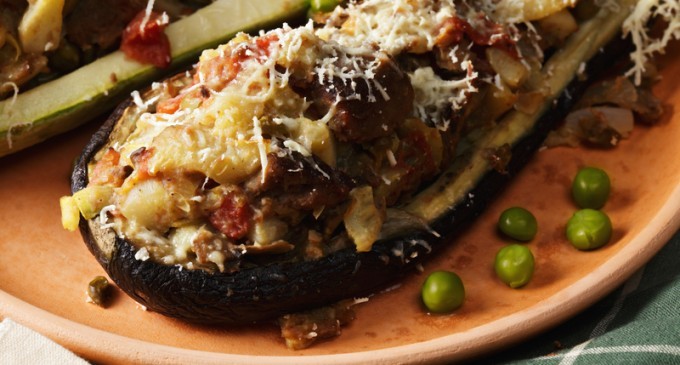 The Possibilities Are Endless With These Sausage-Stuffed Zucchini Boats