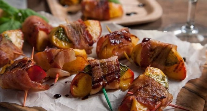 Who Would Have Known Bacon & Peaches Go So Well Together!