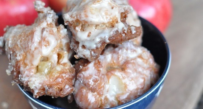 These Honeycrisp Apple Fritters Are A Decadent Treat!