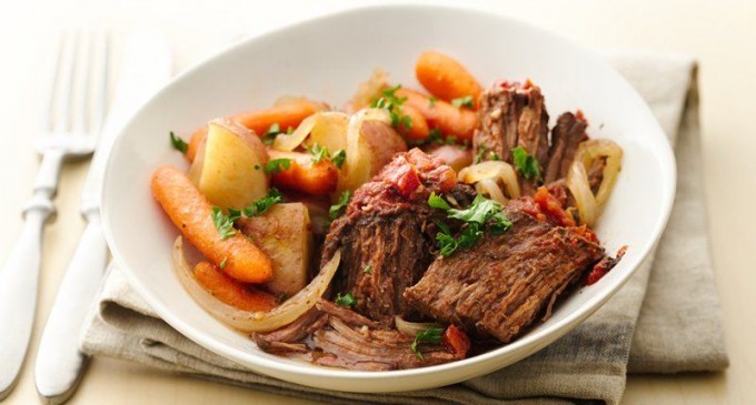 This Slow-Cooker Fire Roasted Pot Roast Is So Easy You’ll Never Make It In An Oven Again!