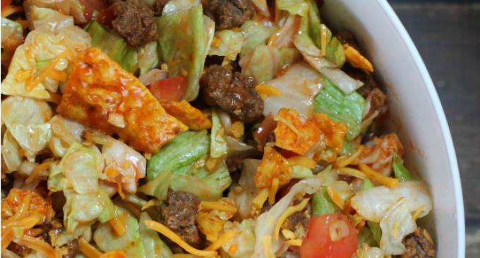 A Blast From The Past with This Doritos Taco Salad