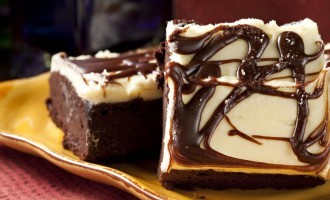 These Triple Chocolate Cheesecake Bars Are So Good They Must Be Sinful!