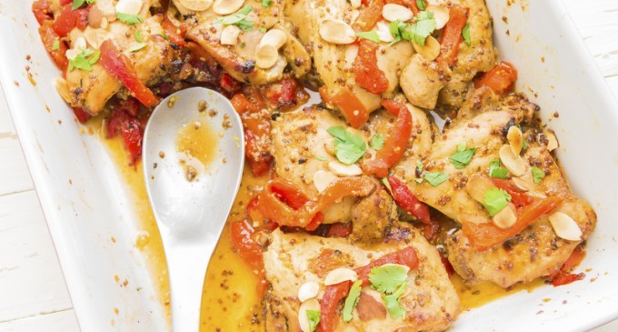 The Perfect Last Minute Dinner Idea: Honey Mustard Baked Chicken