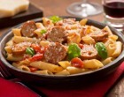 Copy Cat Recipe For Olive Gardens: Penne Pasta With Grilled Sausage & Peppers