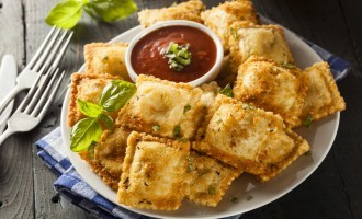 Just When You Thought Ravioli Couldn’t Get Any Better: We Decided To Deep Fry Them.