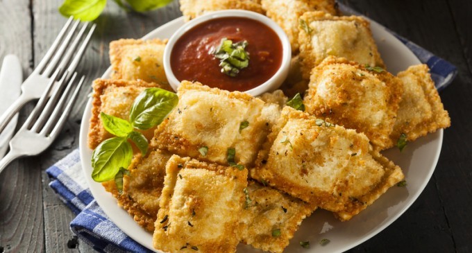 Just When You Thought Ravioli Couldn’t Get Any Better: We Decided To Deep Fry Them. 