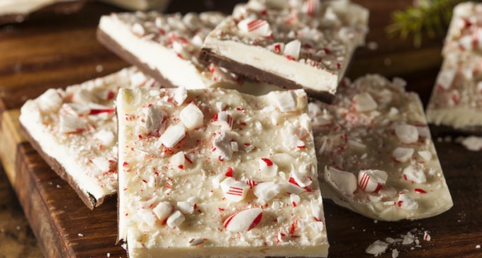 Love Chocolate And Candy Canes? We Do, So We Made This Easy Treat…