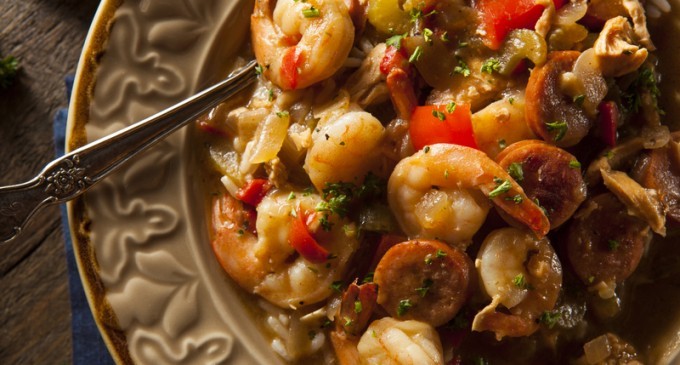 A Taste Of New Orleans In Your Kitchen: Shrimp, Andouille Sausage & Okra Gumbo