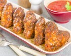 Crisp & Baked To Perfection: These Brown Sugar Chicken Wings With Roasted Red Pepper Sauce Are To Die For
