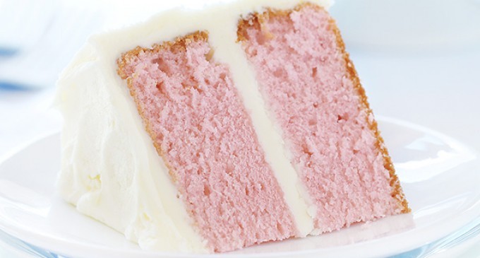 Creative Dessert Recipe: One Bowl Pink Velvet Cake