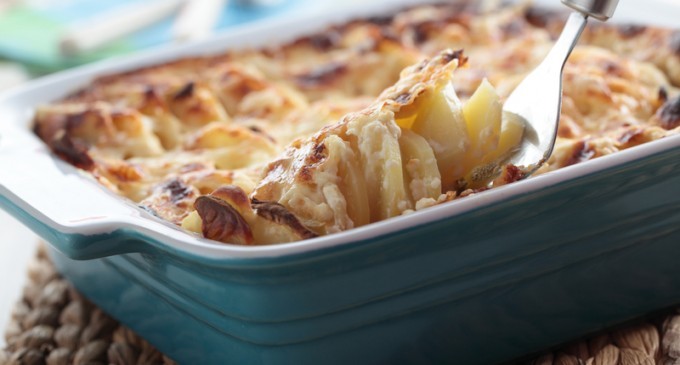 Perfectly Crispy, Full Of Flavor & An Excellent Dinner Idea: Potato Gratin