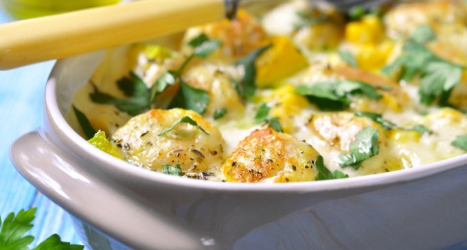 Spice Things Up In The Kitchen: This Chicken, Kale & Parmesan Cheese Casserole Is To Die For!