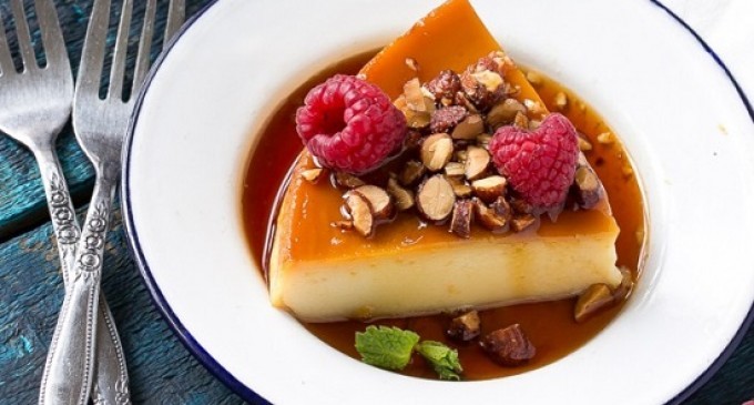 This Almond & Vanilla Flan Recipe Is A Lot Easier Than You Think – Find Out How To Make It HERE