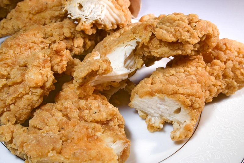 Excellent porn - Deep fry breaded chicken strips 24 New Porn Photos Wearing bra in public