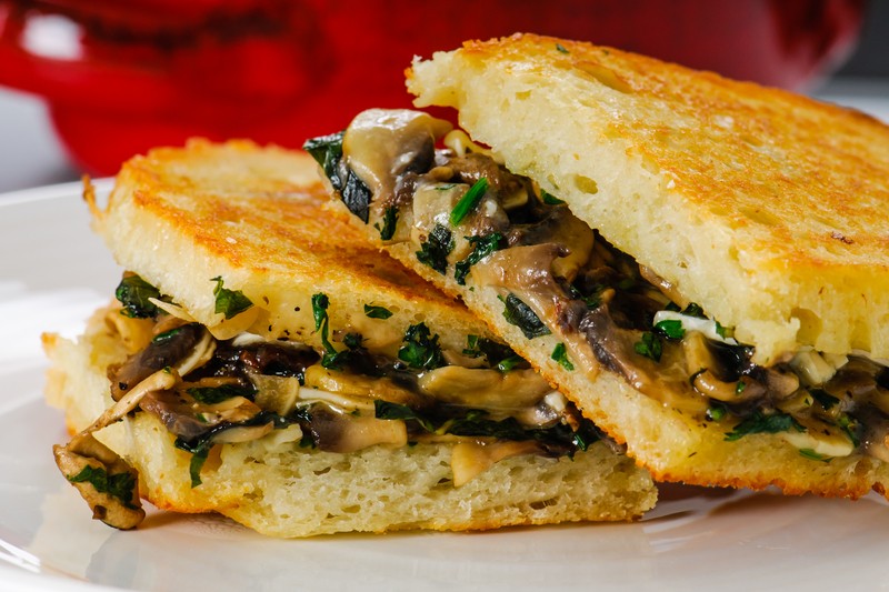 This Mushroom Swiss Is Like A Grilled Cheese Sandwich But… We’ve