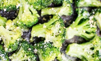Baked Garlic Parmesan Broccoli