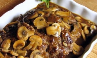 Salisbury Steak the Lazy Man’s Way