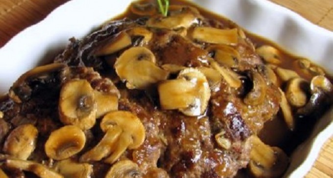 Salisbury Steak the Lazy Man’s Way