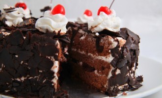 When Was The Last Time You Made A Decadent Black Forest Cake Like This?