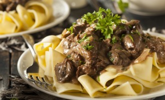 Have You Ever Tried Beef Stroganoff With Our Special Ingredient Yet? It Really Brings Out The Sauce!
