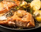 Salmon With Lemon Mint Dressing: The Name May Sound Odd But The Flavor Is Phenomenal!