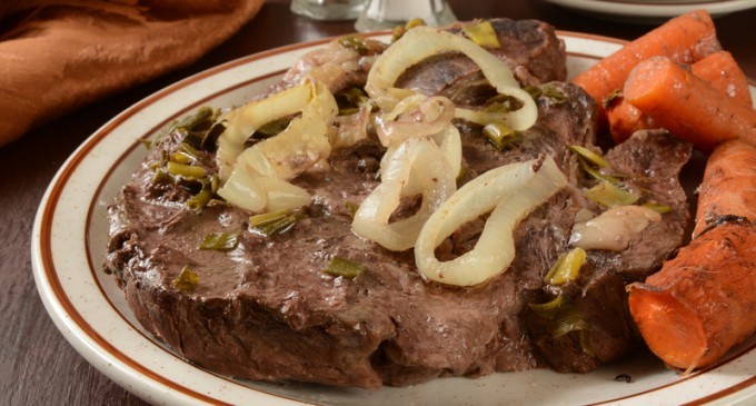 Forget Your Traditional Recipe & Make This Beer Braised Pot Roast In Your Crock Pot!