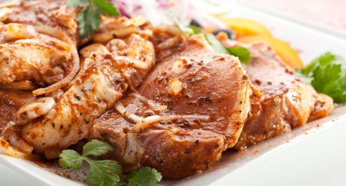 The Homemade BBQ Sauce & Other Ingredients Make This Slow Cooked Pork Loin Come Out Perfect!