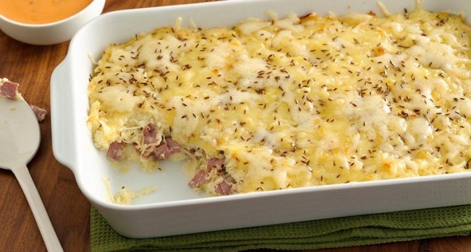 If You Like Reuben Sandwiches, Then You Are Going To Obsess Over This Casserole