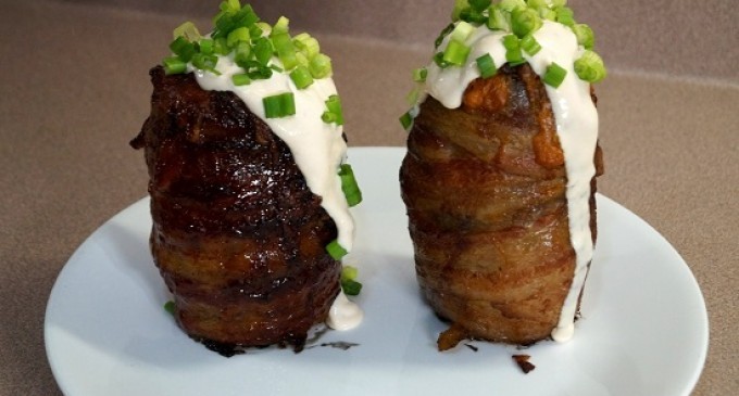 You Might Of Had Them Loaded But Have You Ever Had A Volcano Potato? You HAVE To See This!