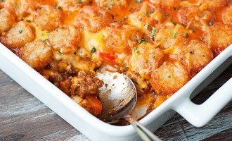 Our Kids Just Can’t Get Enough Of This Tater Tot & Sloppy Joe Casserole – Check Out How We Made It Work!