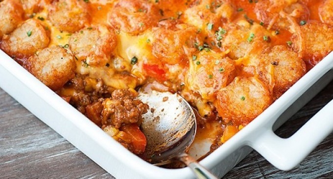 Our Kids Just Can’t Get Enough Of This Tater Tot & Sloppy Joe Casserole – Check Out How We Made It Work!