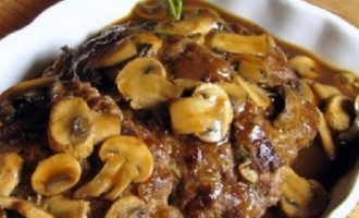 The Key To Making A Good Salisbury Steak Is To Have A Rich, Thick Sauce Smothered On Top!