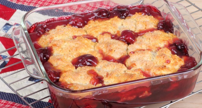 Slow Cooker Cherry Dump Cake: This Is Just About The Easiest Dessert On The Planet!