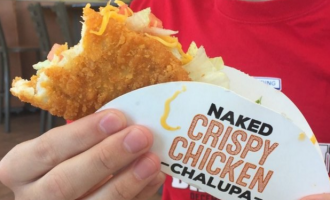 You Won’t Believe What Taco Bell’s New Naked Crispy Chicken Chalupa Has For A Shell!