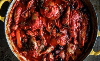 Have You Ever Had Roman Chicken Before? This Flavorful Stew Is Made With Some Unique Ingredients!