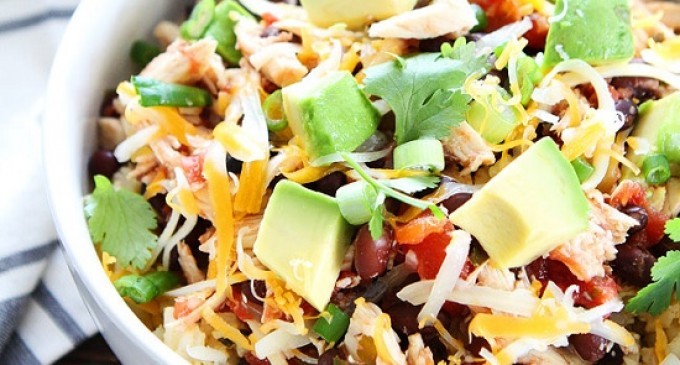 This Slow Cooked Mexican Chicken Is The Perfect Reason For You To Dust Off That Crock Pot!