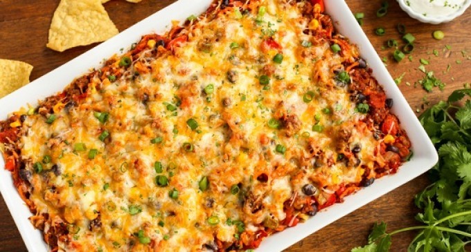 This Cheesy Beef & Sweet Potato Casserole Is Getting Rave Reviews- We Can’t Stop Eating It!