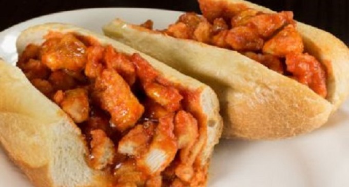 Our New, Updated Version Of Orange Chicken Tastes A Hell Of A Lot Better When It’s Made Into A Sandwich!