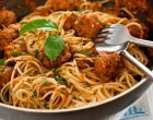 This Spaghetti  & Meatball Recipe Has A Few Unique Ingredients That Make It Truly Flavorful!