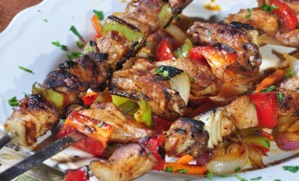 The Marinade That These Sausage & Pepper Skewers Are Grilled With Is Simple But Holds A Ton Of Flavor!