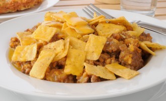 This Cheesy Crock Pot Taco Casserole Adds Flair To A Traditional Mexican Favorite!